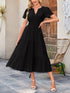 tiered-notched-short-sleeve-dress OhSoStyled at Sophia's Style-11